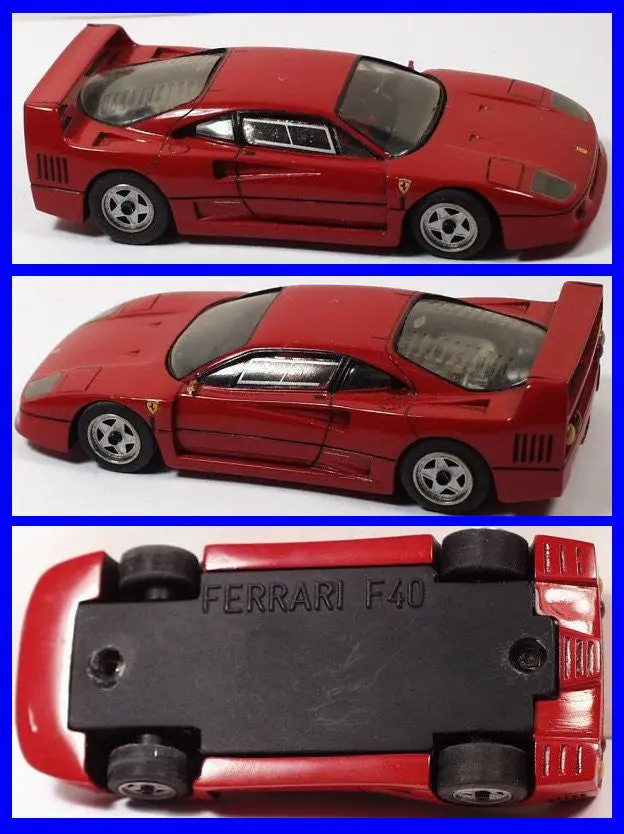 Ferrari F40 Diecast +  Custom Built Model 1