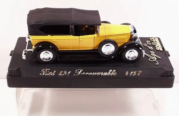 Fiat 521 Decouvrable 4157 Solido Age D'or 1:43 1