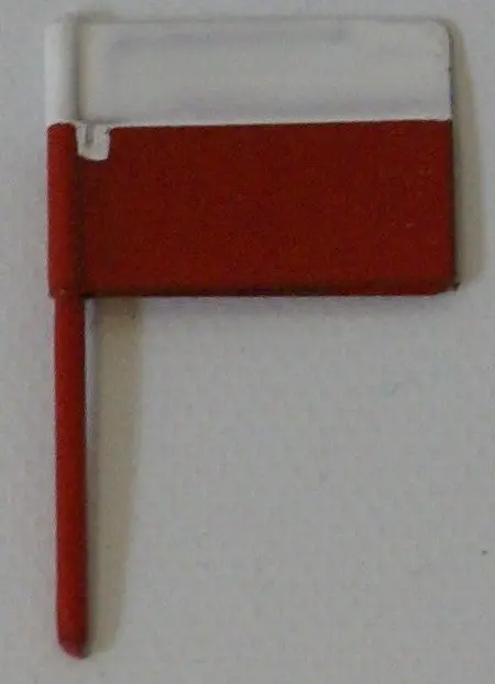 Fleischmann Toy Boat Small Square Flag 3/4" 1
