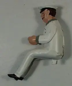 Four Piece Tin Chauffeur Driver 5" 1