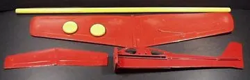 Gas Powered Airplane Kit (No Motor) Herkimer Aurora Plastics 1