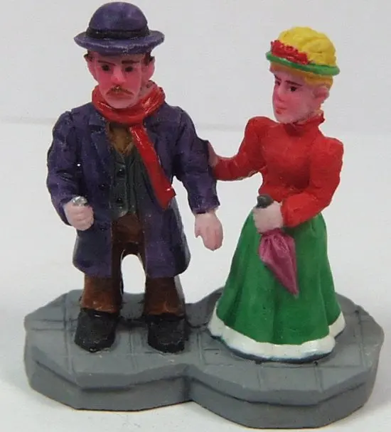 Gentleman & Wife 1-1/2 In. Train Figure :  Train Layouts 1