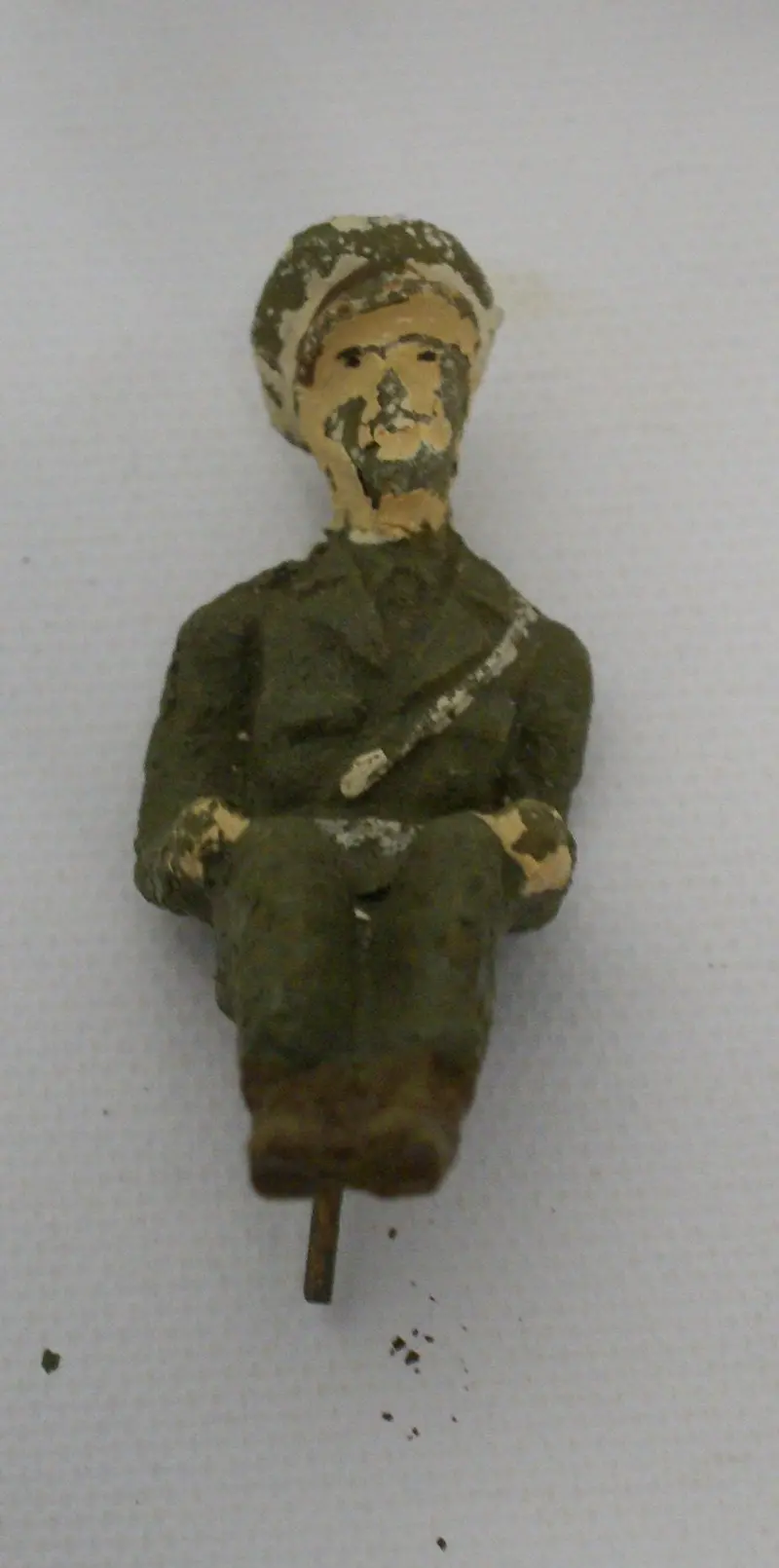 German Toy Car Figure Military. 1