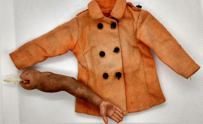 Gi Joe Arm And Orange Shirt : Original 1