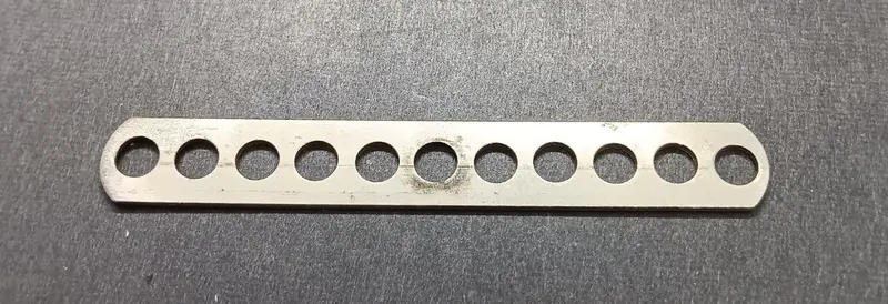 Gilbert Erector Set Vintage Girder Part 11 Hole. 1