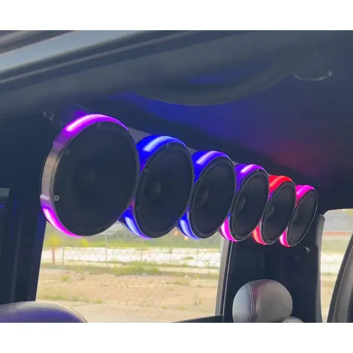 Gorilla Knobz 6.5" V3 Smart Rgb Led Rings (Remote Wire & Fuse) 1