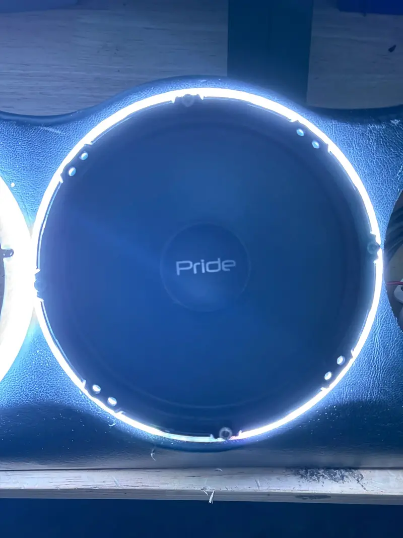 Gorilla Knobz Oversized 6.5" Led Rgb Rings (Fits Pride Solo300 & Deaf Bonce Pro Models) 1