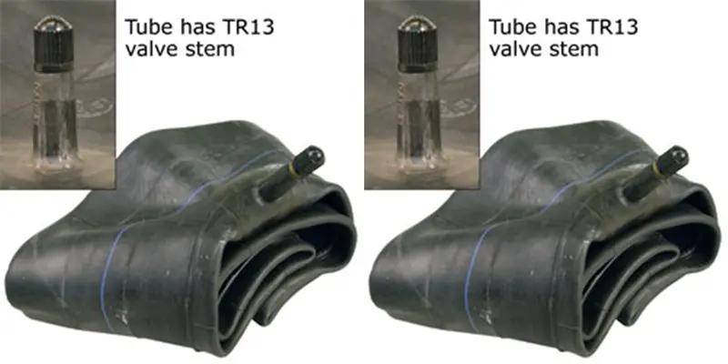 Gr 13" 14" 15"  Gr13/14/15 Major Brand Multi Size Automotive Tire Inner Tube With Tr13 Straight Rubber Valve Stem Radial/Bias (Set Of 2) 1