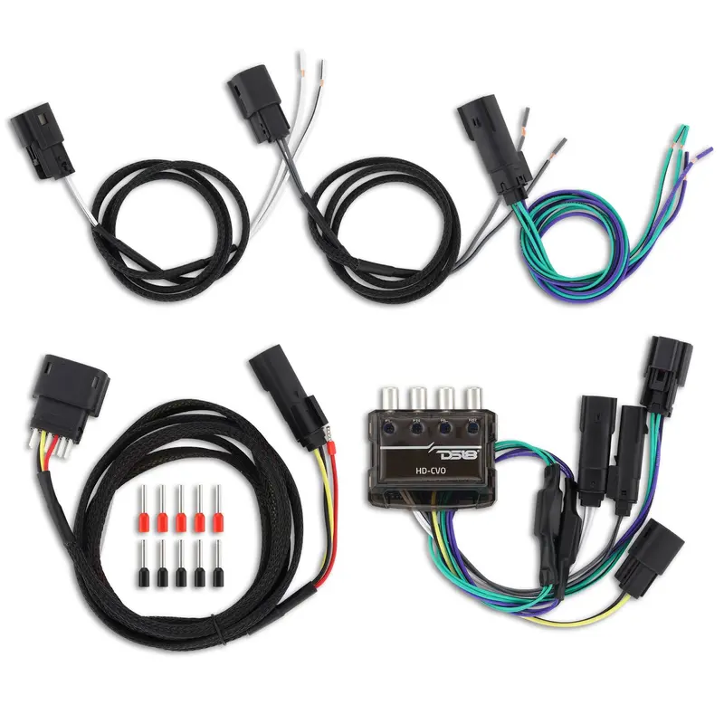 Harley-Davidson 4-Channel Plug-And-Play Line Output Converter Kit For Cvo & Ultra Touring Models 2023+ 1