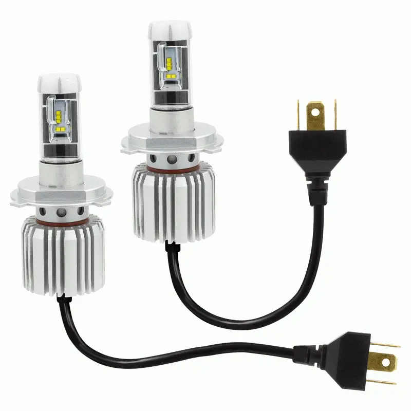Heise He-H4led 50 Watts Led Headlight Replacement Kit (Pair) 1