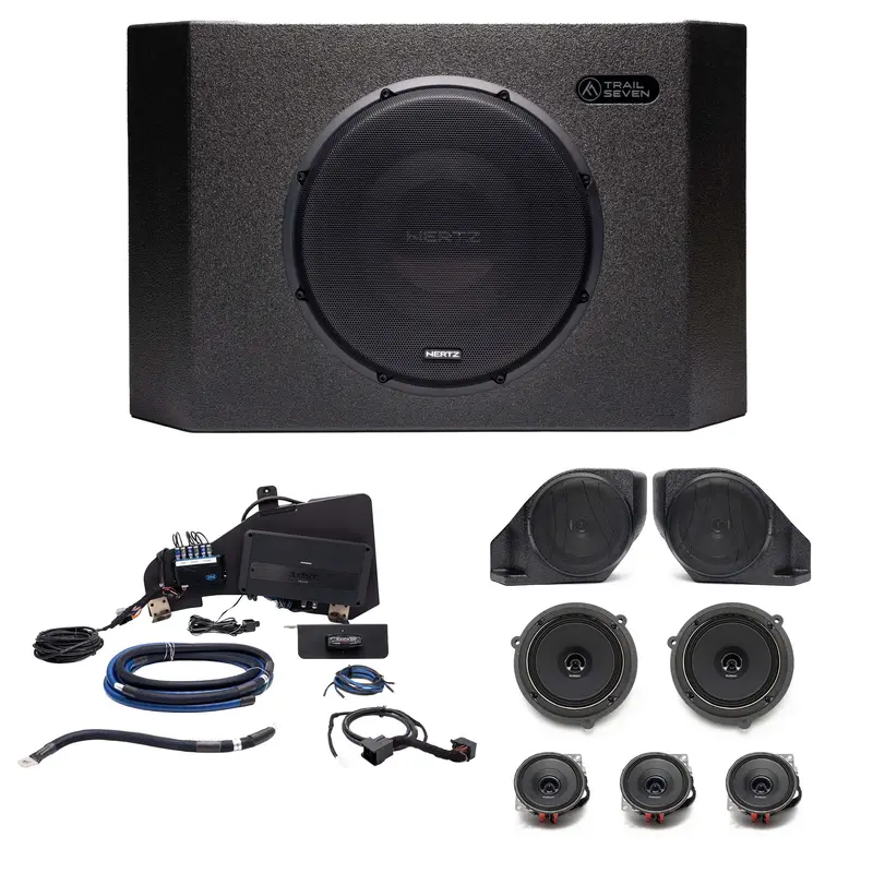 Hertz-Audison Plug & Play Full System (6-Ch/ Mono) Bundle Upgrade (B&O System) | '21- Current Ford Bronco 1