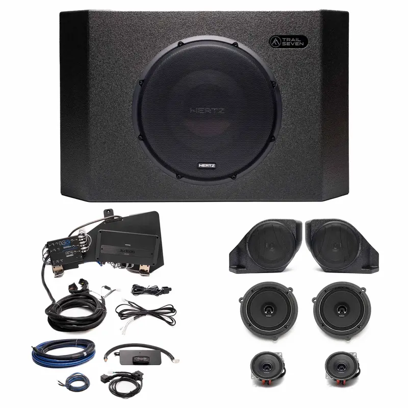 Hertz-Audison Plug & Play Full System (6-Ch/ Mono) Bundle Upgrade (Non-B&O System) | '21- Current Ford Bronco 1