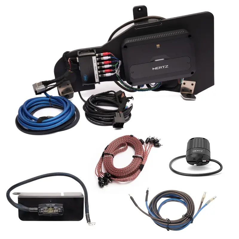 Hertz Cento Plug & Play (5-Channel) Amp Bundle Upgrade (B&O System) | '21- Current Ford Bronco 1