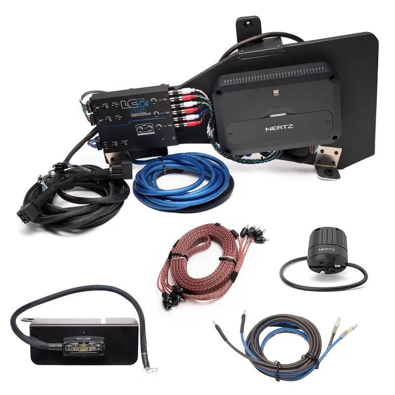 Hertz Cento Plug & Play (5-Channel) Amp Bundle Upgrade (Non-B&O System) | '21-Current Ford Bronco 1