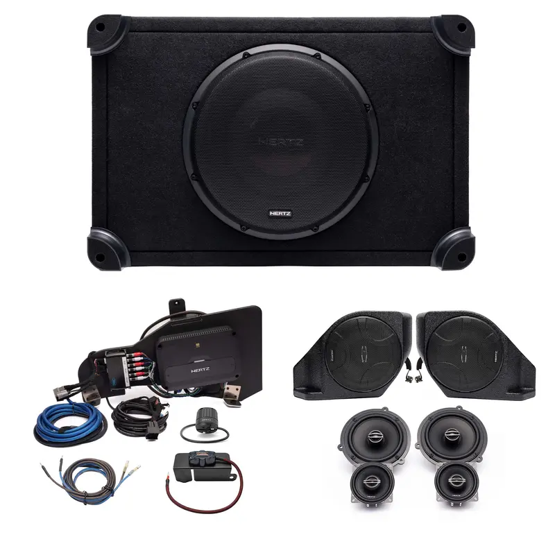 Hertz Cento Pro Plug & Play Full System (5-Channel) Bundle Upgrade (B&O System) | '21- Current Ford Bronco 1
