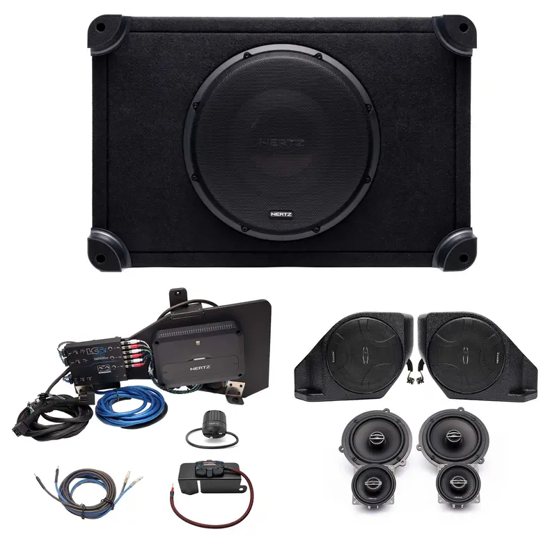 Hertz Cento Pro Plug & Play Full System (5-Channel) Bundle Upgrade (Non-B&O System) | '21- Current Ford Bronco 1