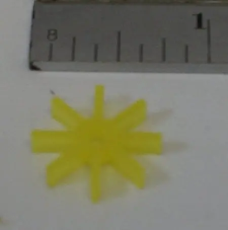 High-Wheel Robot By Yoshiya Clear Yellow Gear 6/8" 1