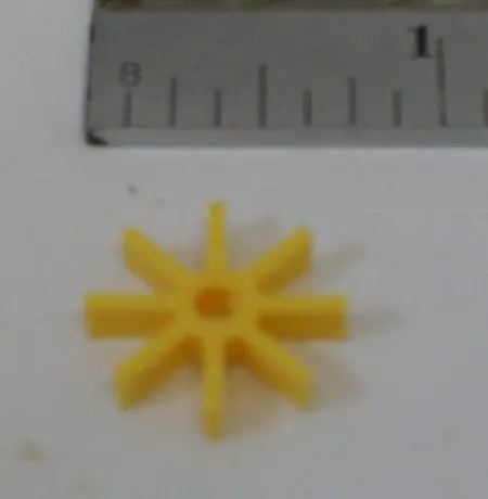 High-Wheel Robot Yoshiya Solid Yellow Gear 6/8" 1