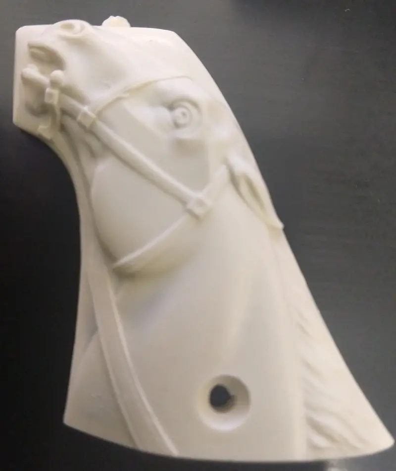 Horse Head Cap Gun Grips Gene Autry Set 1