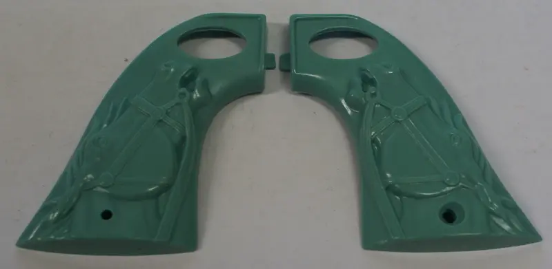Horse Head Grips : Capgun Leslie-Henry Gene Autry-44 Grips 2.5" 2