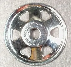 Hub Cap : Buckeye Truck Nickel Plated 1