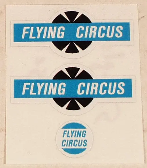 Hubley 495 Military Airplane Decal : Flying Circus 1