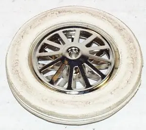 Hubley Cycle White Tire 1