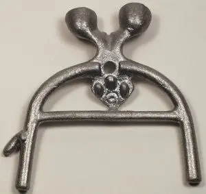 Hubley Harley D. Motorcycle Handlebar Cast Metal 1
