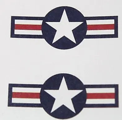 Hubley Military Helicopter Or Jet Fighter Decal Set : Hu12. 1
