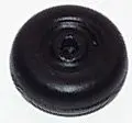 Hubley P-38 Airplane Wheel :  5/8" Wheel Black 1