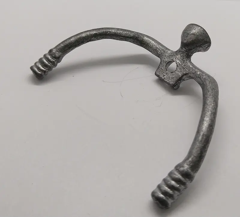 Hubley Police Motorcycle Cast Handlebar. 1