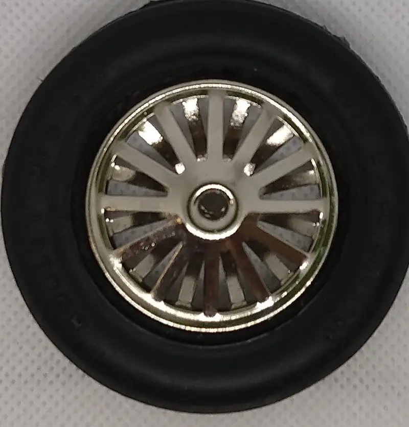 Hubley Race Car Wheel With Open Spokes. 2-5/8" 2