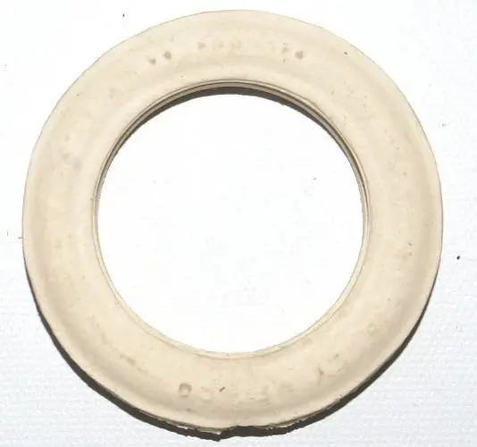 Hubley Toy Motorcycle  White Tire 2-1/2" Diameter 1