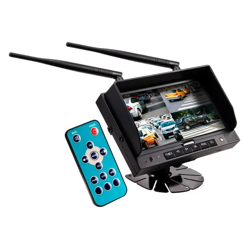 Ibeam  Te-4Wcm 7" Commercial Wireless Monitor With Quad Output 1