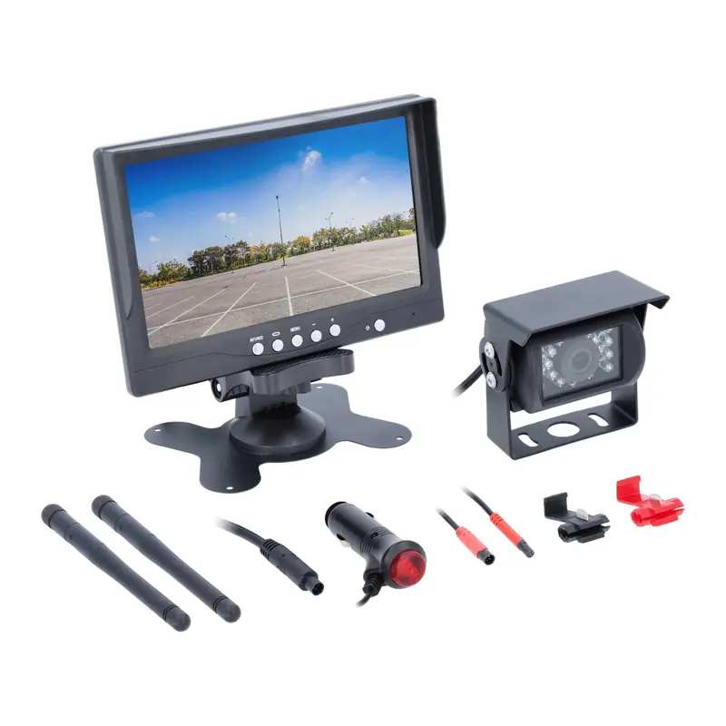 Ibeam Te-Wmce Universal Wireless 7” Monitor And Commercial Camera 1