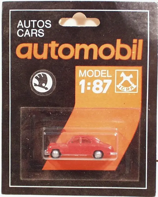 Igra Automobile Ho Scale Skoda 1200 1952 1
