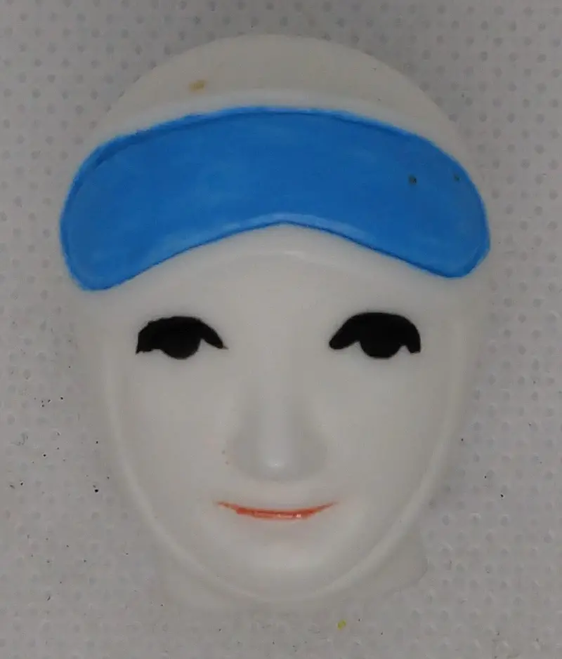 Indianapolis #301 Toy Racer Car Driver Head 1-1/2" 1
