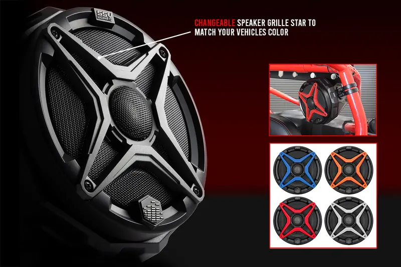 Interchangeable Color Grilles For Ssv Works Phase X Kits (2 Pair) 1