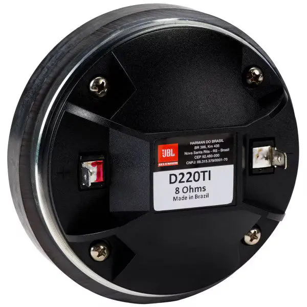 Jbl Selenium D220ti 1" Titanium Horn Driver 8 Ohm 1-3/8"-18 1