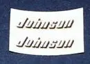 Johnson Outboard Motor  Decals 1