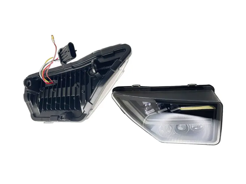 Kawasaki Krx Replacement Headlight Set With Switchback Function With Harness 1