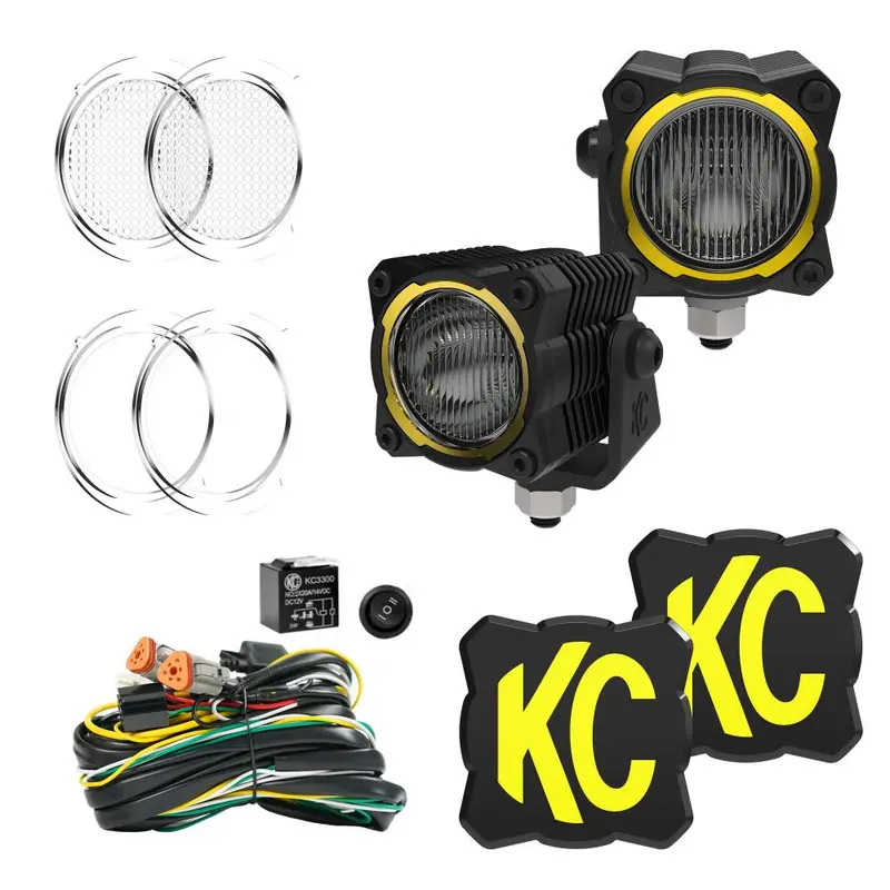 Kc Hilites Flex Era® 1 - 2-Light Master Led Light Pod Kit | 21'- Current Ford Bronco 1