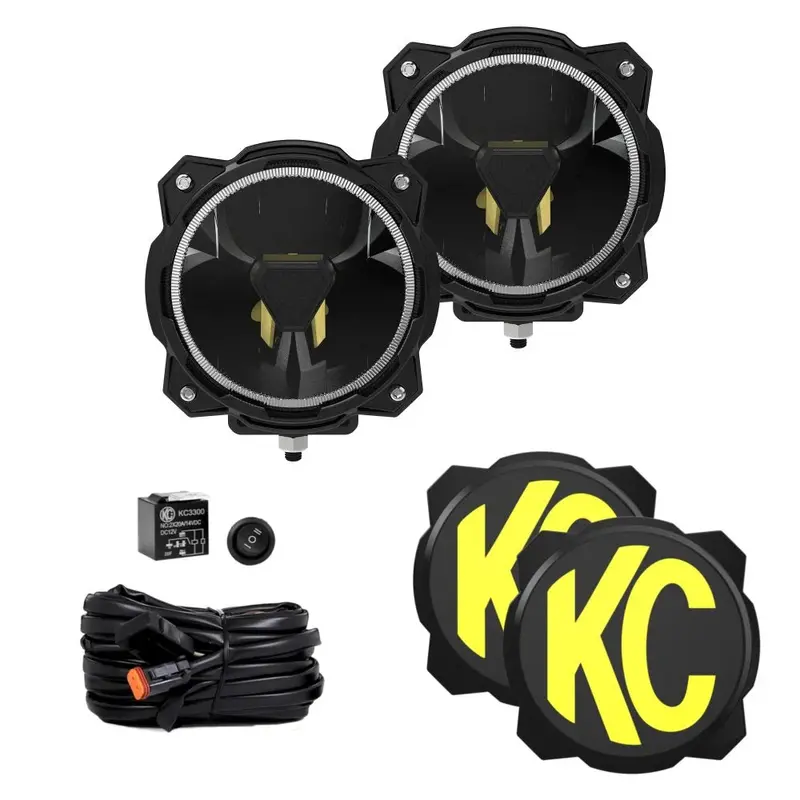 Kc Hilites Gravity® Titan™ Led Lights - 2-Light System | '21- Current Ford Bronco 1