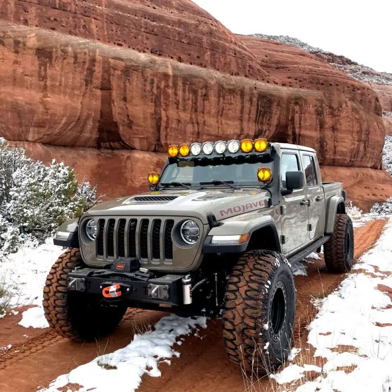 Kchilites 50" Pro6 Gravity® Led 8-Light- Light Bar System | '21- '24 Jl 392 Wrangler/ Gladiator Mojave 1
