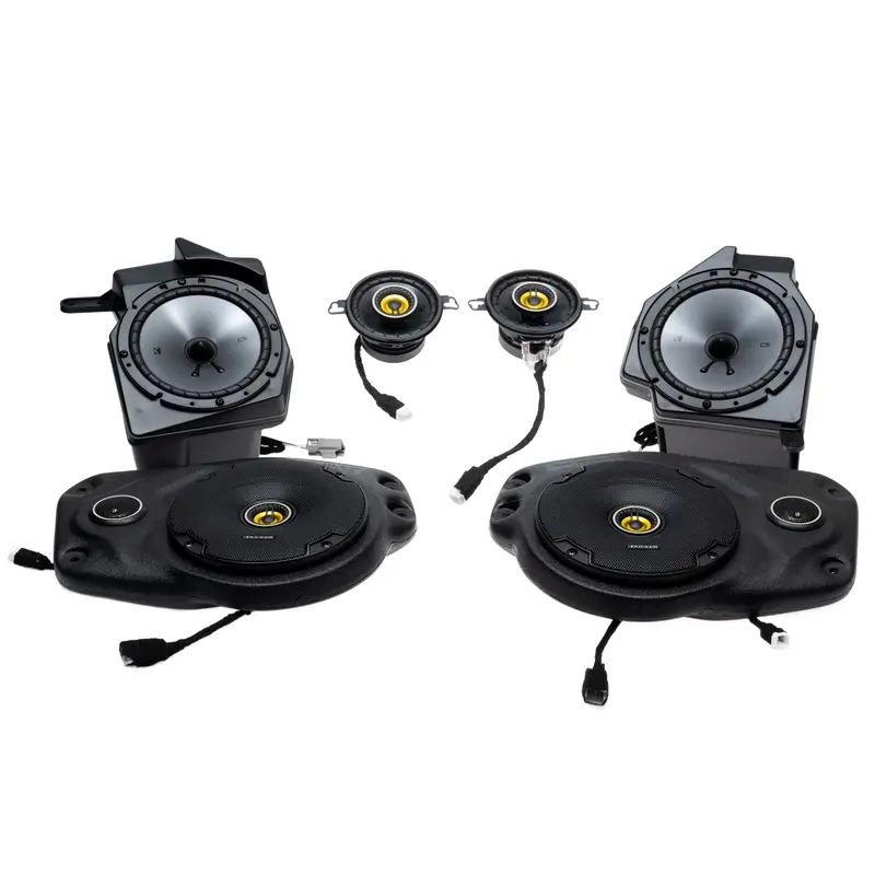 Kicker Cs Complete Plug & Play Speaker Bundle Upgrade | '18-'23 Jl/ '20-'23 Jt 1