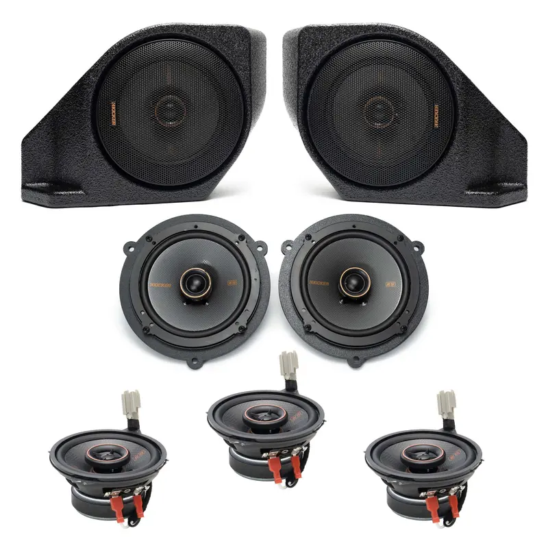 Kicker Ks Complete Plug & Play Speaker Bundle Upgrade | '21- Current Ford Bronco 1