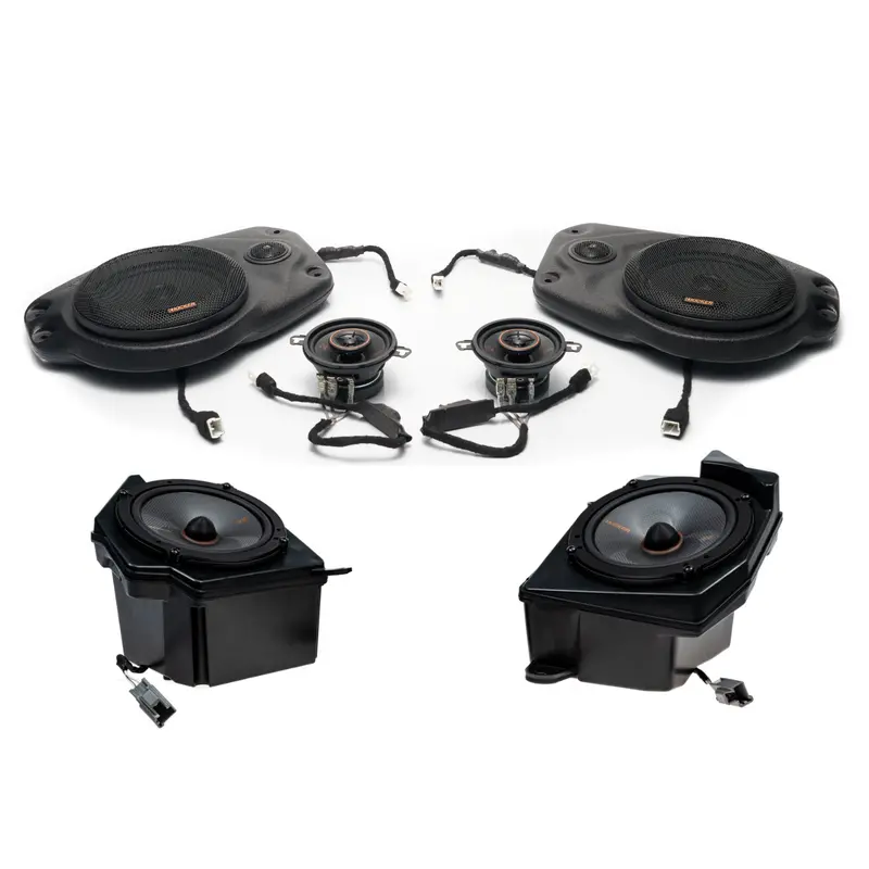 Kicker Ks Plug & Play Speaker Bundle Upgrade (Factory Amplified) | '18-'23 Jl/ '20-'23 Jt 1