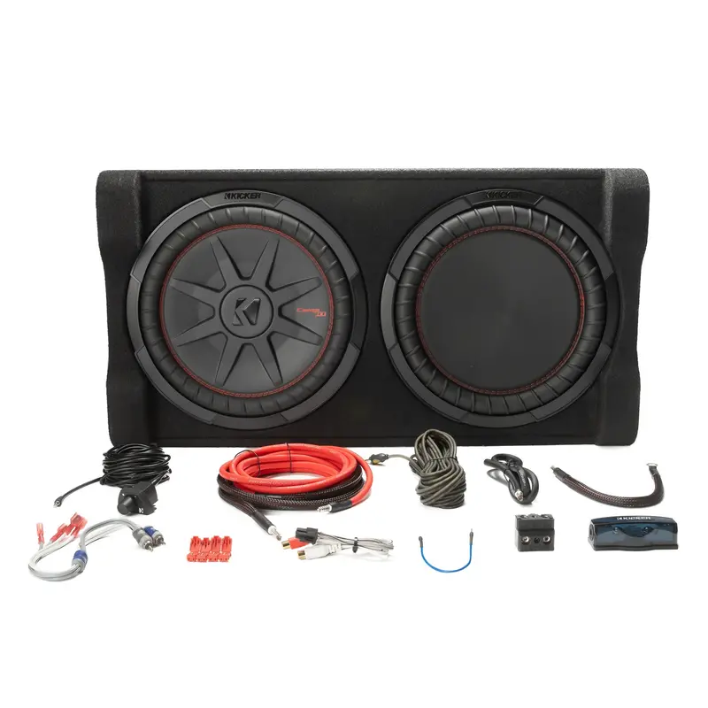 Kicker Plug And Play Powered Down-Firing 10" Enclosure Upgrade | '21- Current Ford Bronco 1