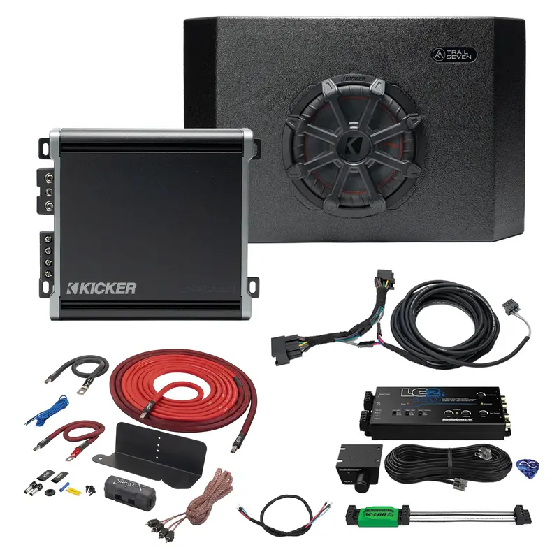 Kicker Plug & Play 12" Tailgate Subwoofer W/ Mono Amp Bundle (Non B&O) | '21- Current Ford Bronco 1