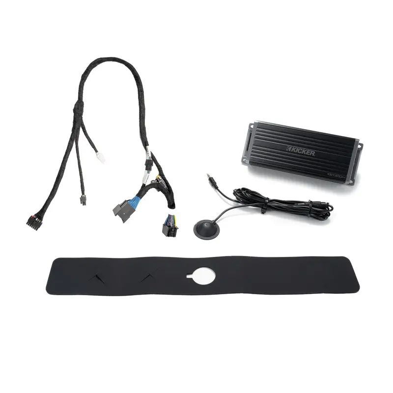 Kicker Plug & Play 200.4 Key Amp Bundle 2 & 4-Door (Non B&O System) | '21- Current Ford Bronco 1